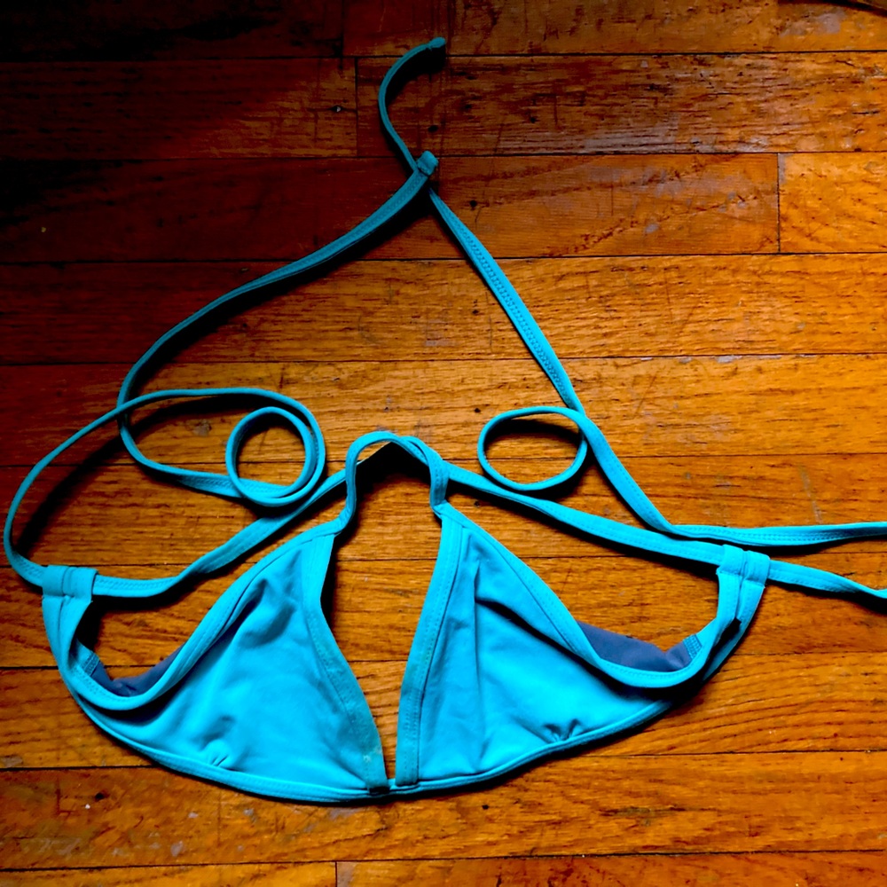 Jolyn bikini top, aqua